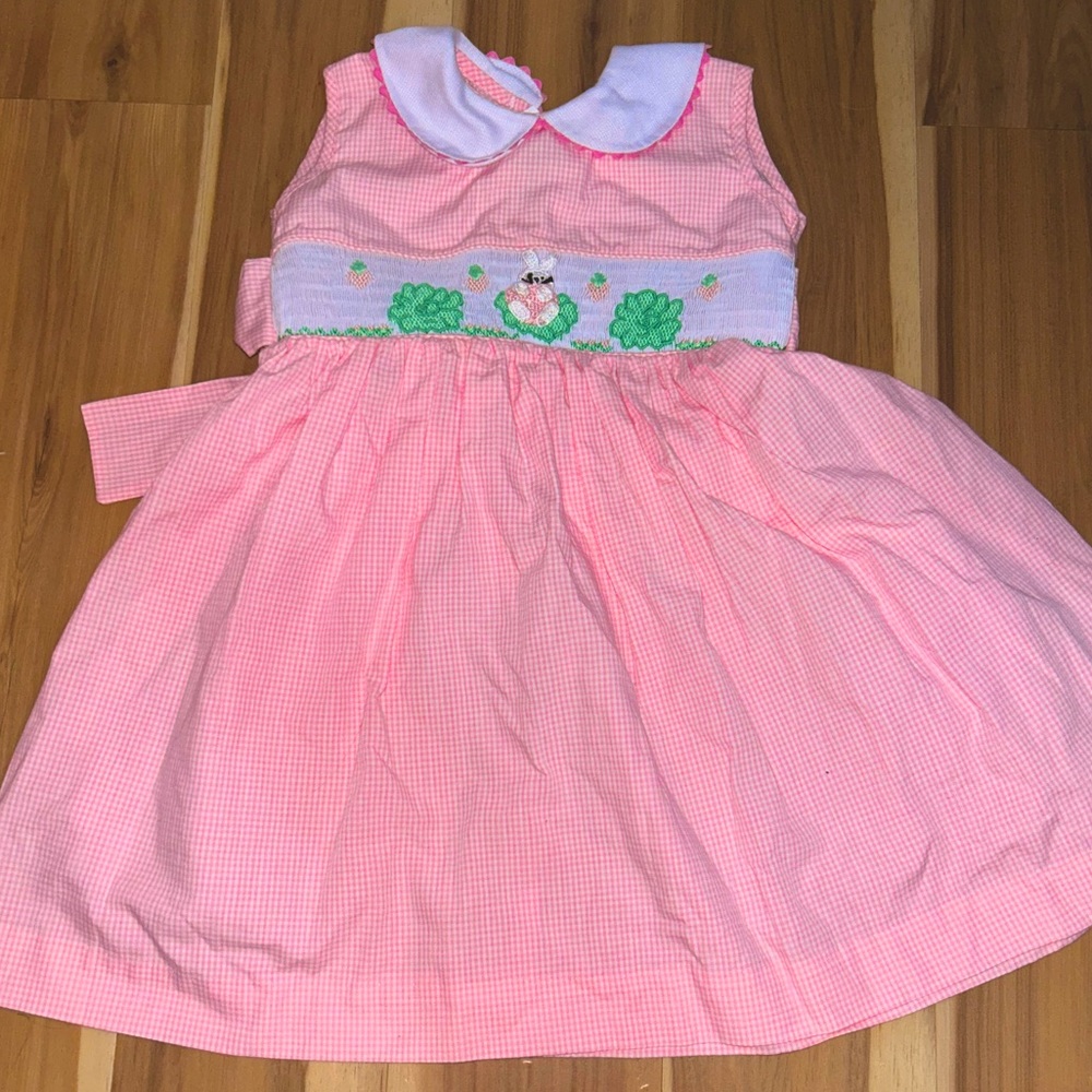 Smocked Bunny Dress